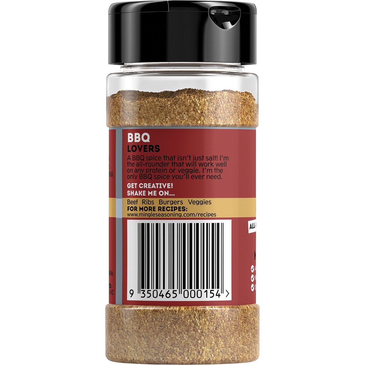MINGLE Natural Seasoning Blend BBQ Lovers 50g