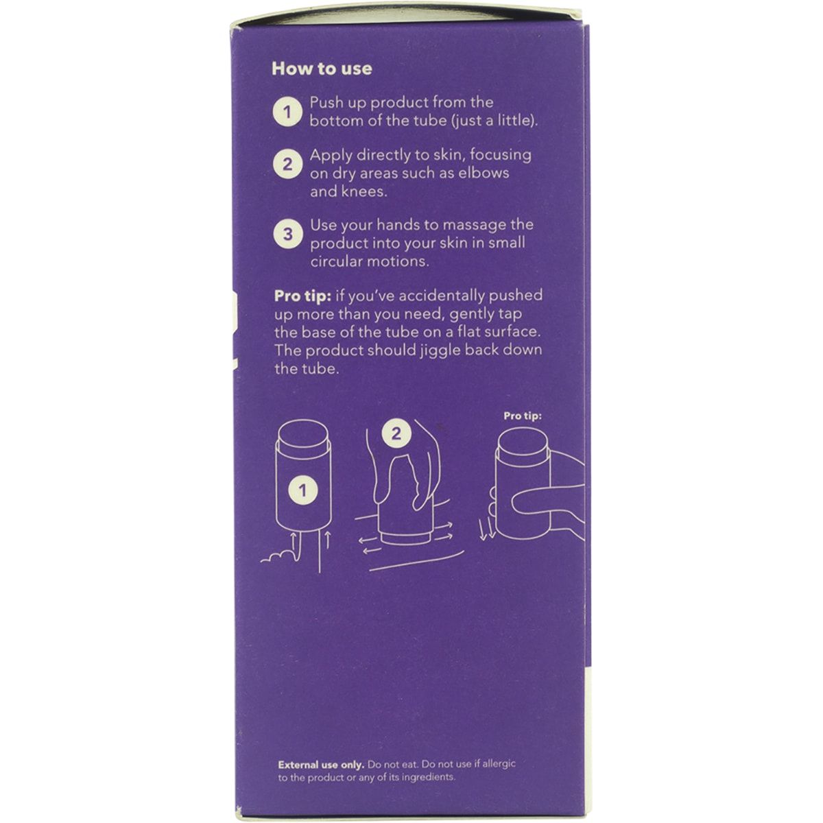 ETHIQUE Solid Body Cream Stick Lavender & Vanilla 100g