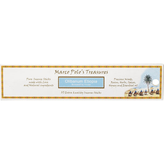 MARCO POLO'S TREASURES Incense Sticks Olibanum Etiopia 10