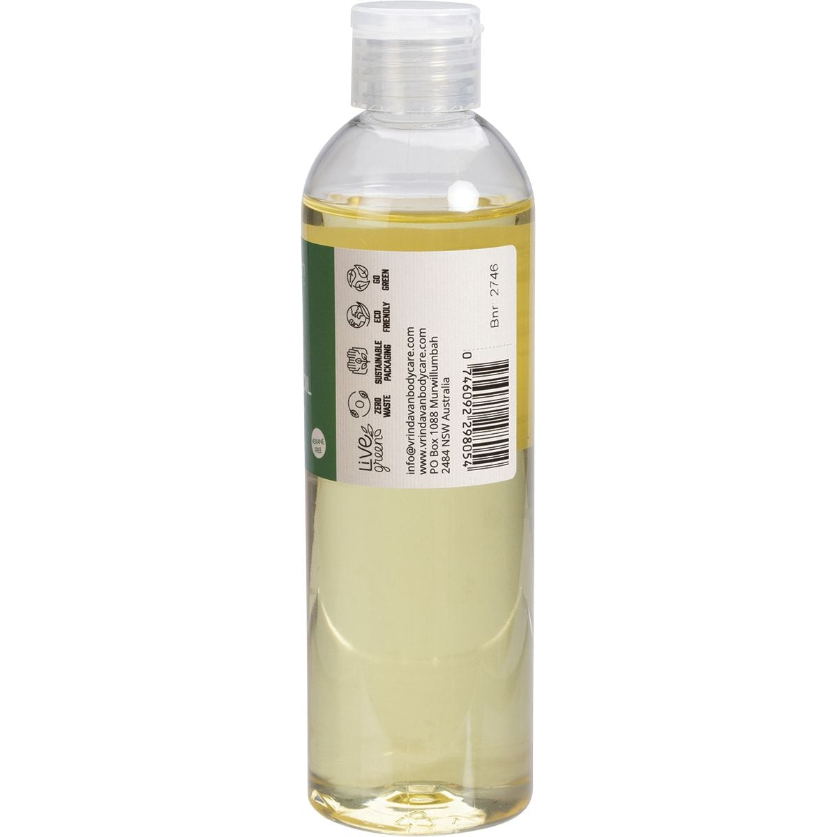 VRINDAVAN Castor Oil Certified Organic 250ml