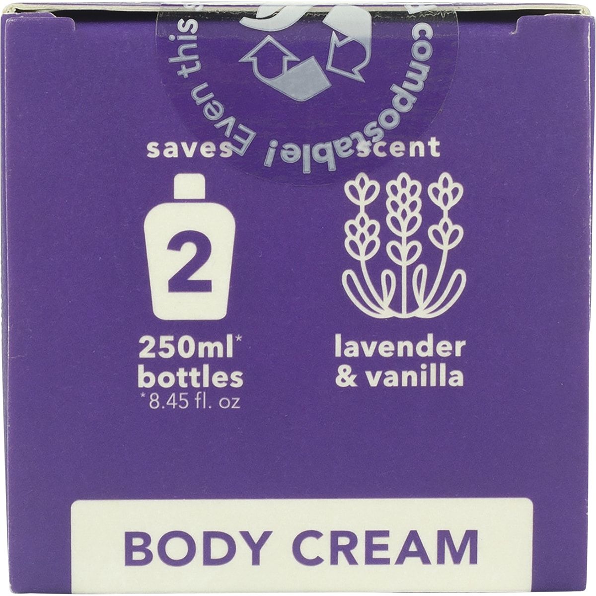 ETHIQUE Solid Body Cream Stick Lavender & Vanilla 100g