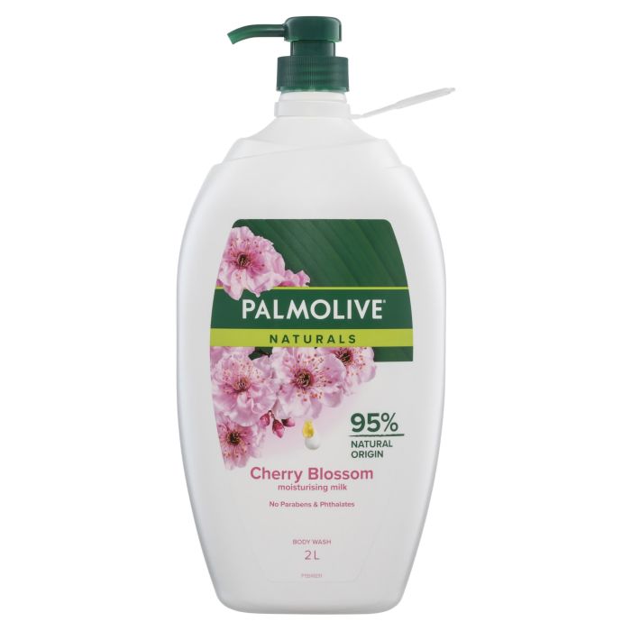 Palmolive Naturals Body Wash Cherry Blossom Vit E Shower Gel 2L