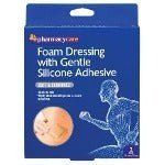 PHARMACY CARE FOAM DRESSINGS 7.5CM 2PK