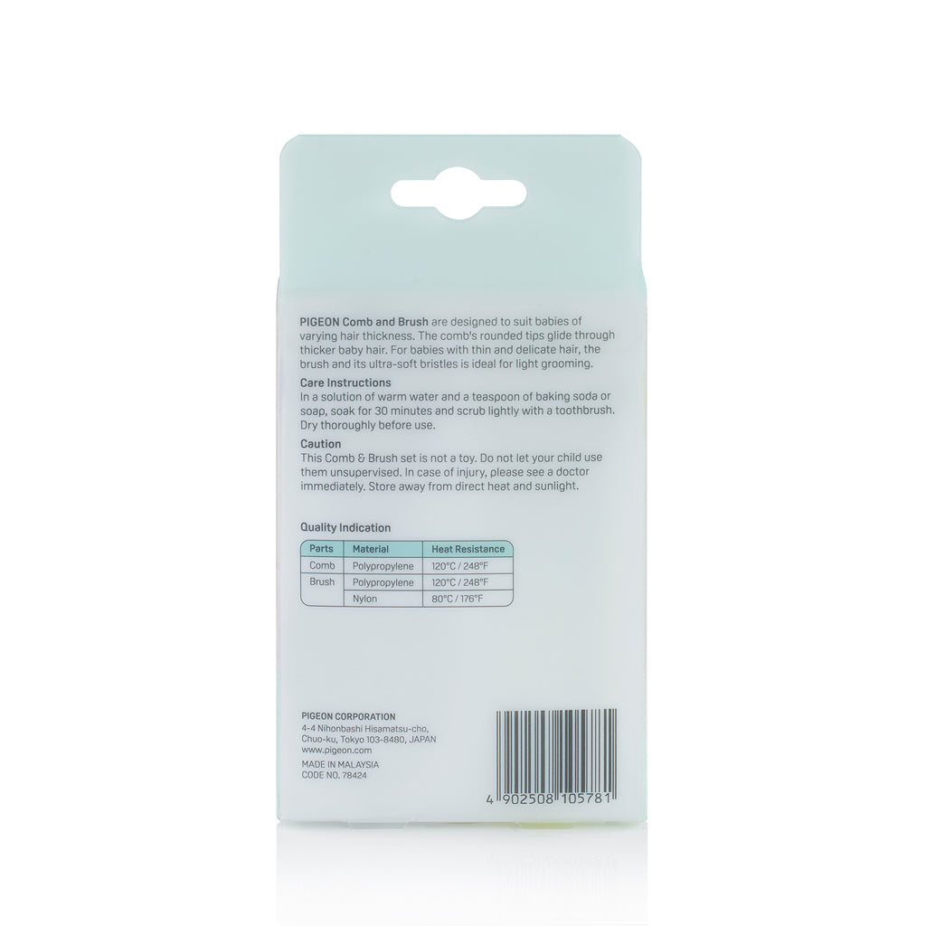 Pigeon Comb & Brush Set