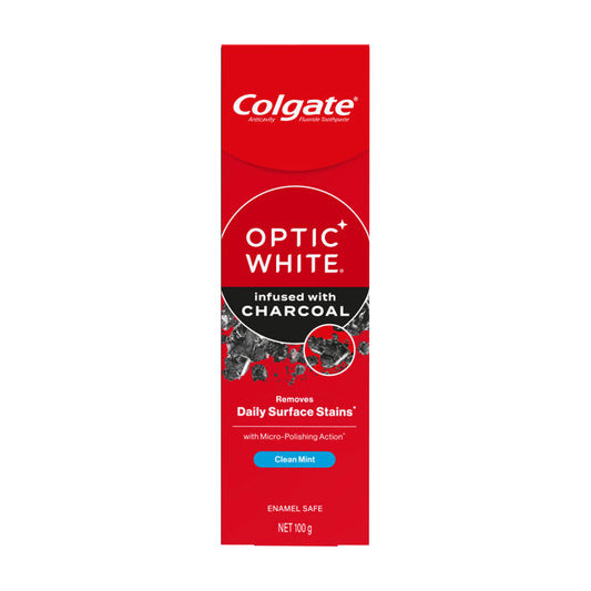 COLGATE OPTIC WHITE CHARCOAL Toothpaste 100G