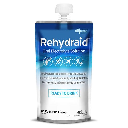 Rehydraid Oral Electrolyte Solution Doypack No Colour/flavour 250ml
