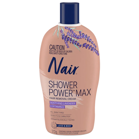 NAIR SHOWER POWER MAX CREAM 312G