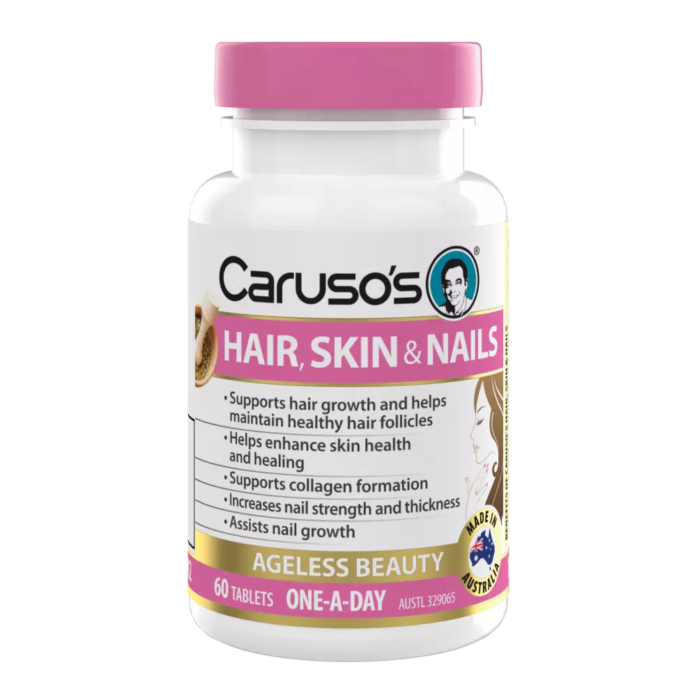 Caruso's Natural Health Hair Skin Nails 60 Tablets