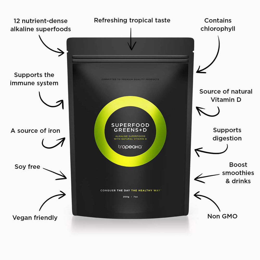 Tropeaka Superfood Greens + D 200g
