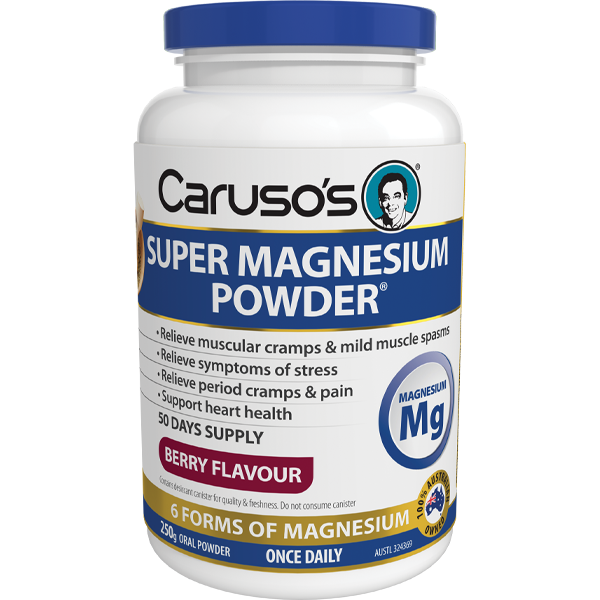 Caruso's Natural Health Super Magnesium Powder Berry 250g