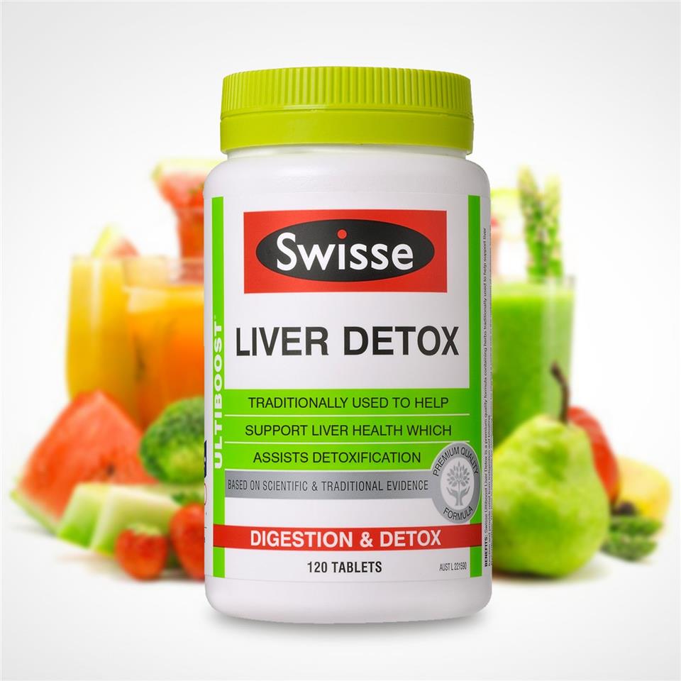 Swisse Ultiboost Liver Detox 120 Tablets