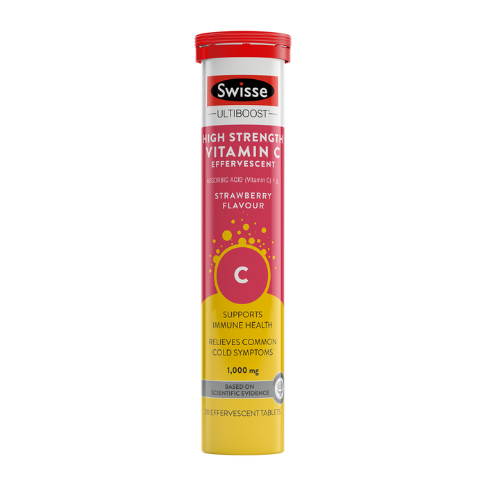 Swisse Ultiboost High Strength Vitamin C Effervescence 60 Tablets
