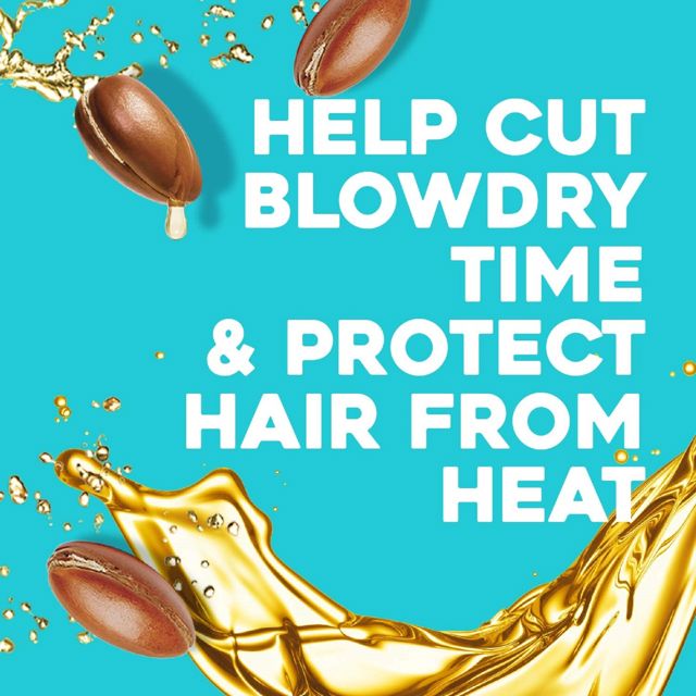 Ogx Flexible Control Shine + Hydrate Argan Oil of Morocco Heat Protect Spray For Damaged & Heat Styled Hair 177mL
