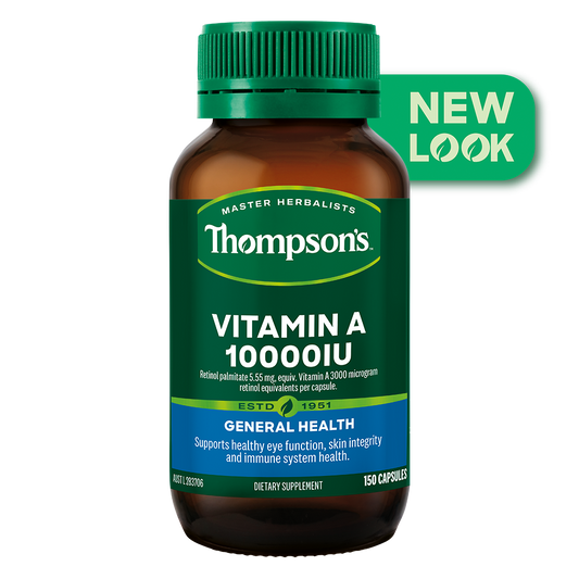 Thompson's Vitamin A 10000iu 150 Capsules