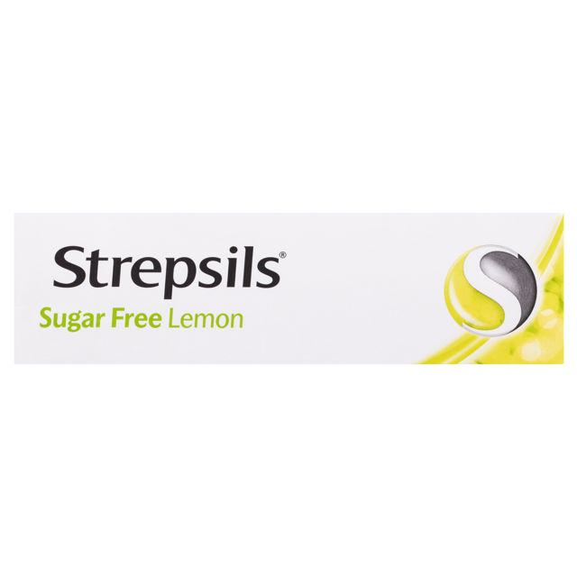 Strepsils Sugar Free Lemon 36 Lozenges