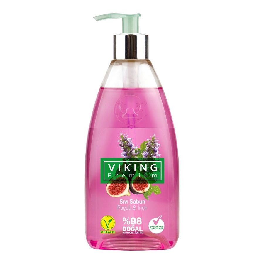 Viking Liquid Hand Wash Patchouli & Fig 500ml 10PK