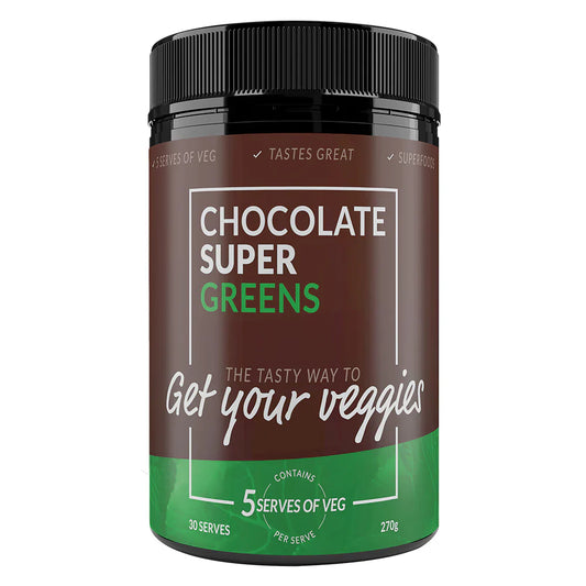The Man Shake Choc Super Greens 270g